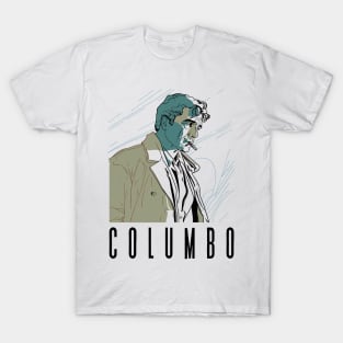 Columbo --- Retro Fan Artwork T-Shirt